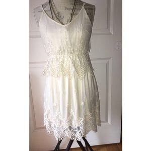 ASTR Lace Mini Dress